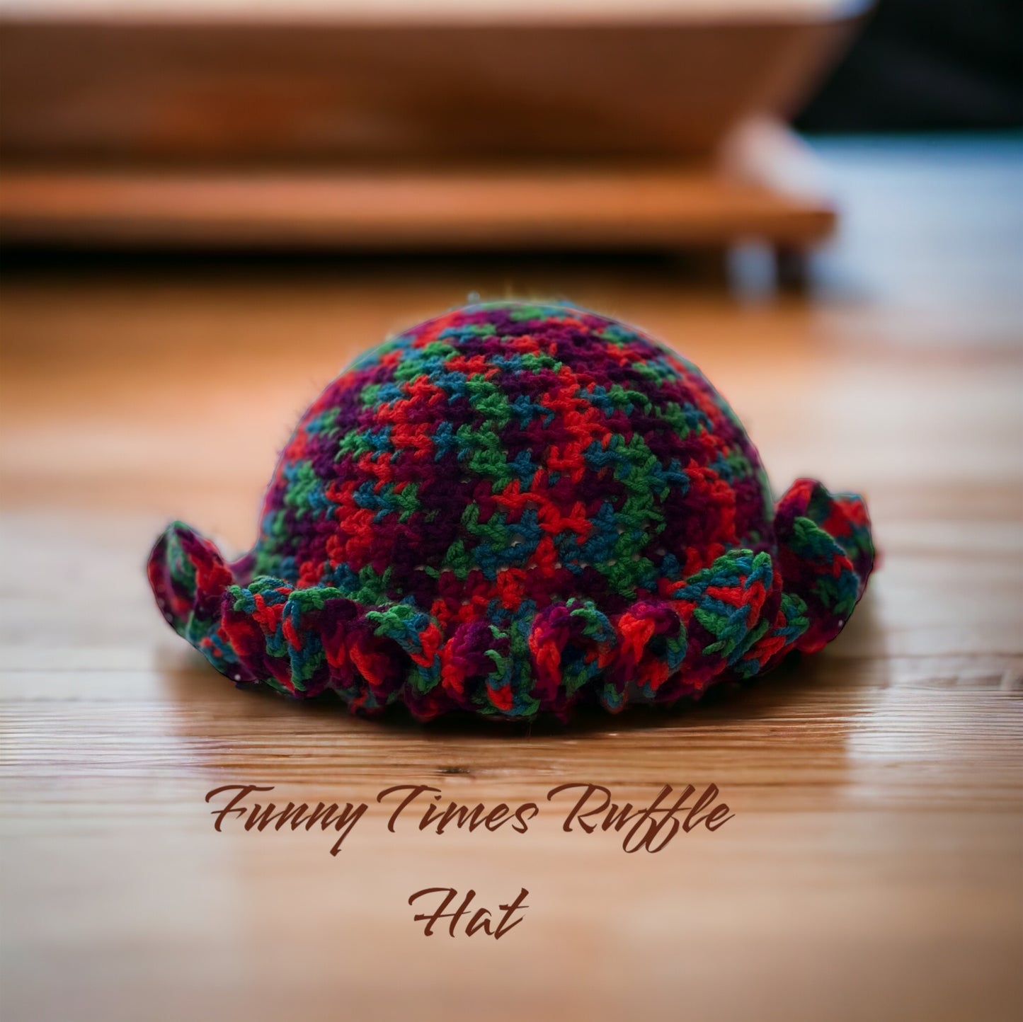 Crochet Ruffle Hats