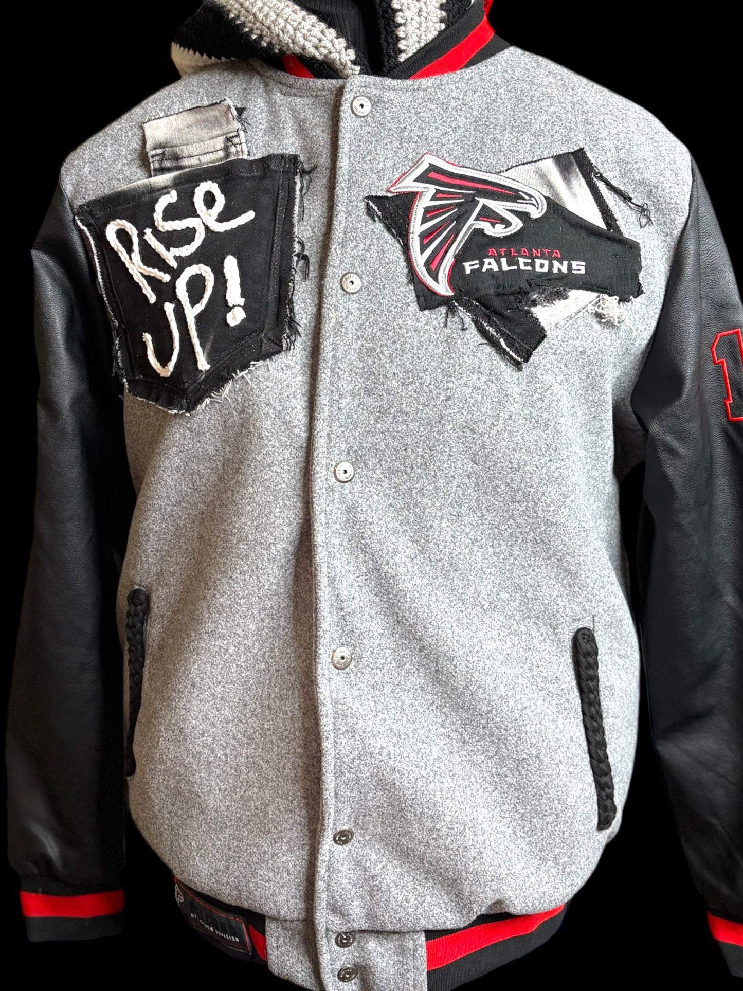 Custom Crochet & More Varsity Jacket