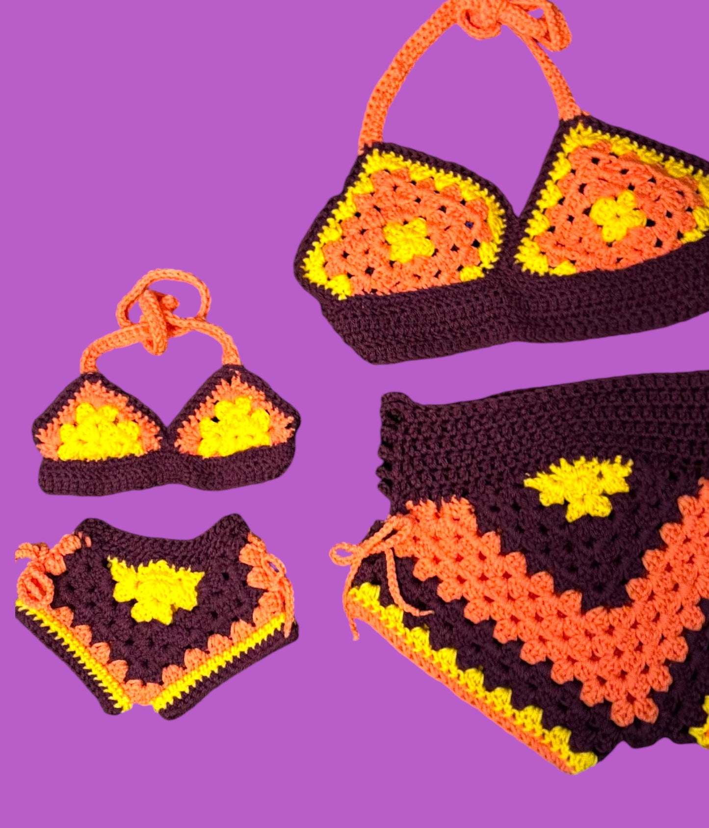 Childs Crochet Bikini