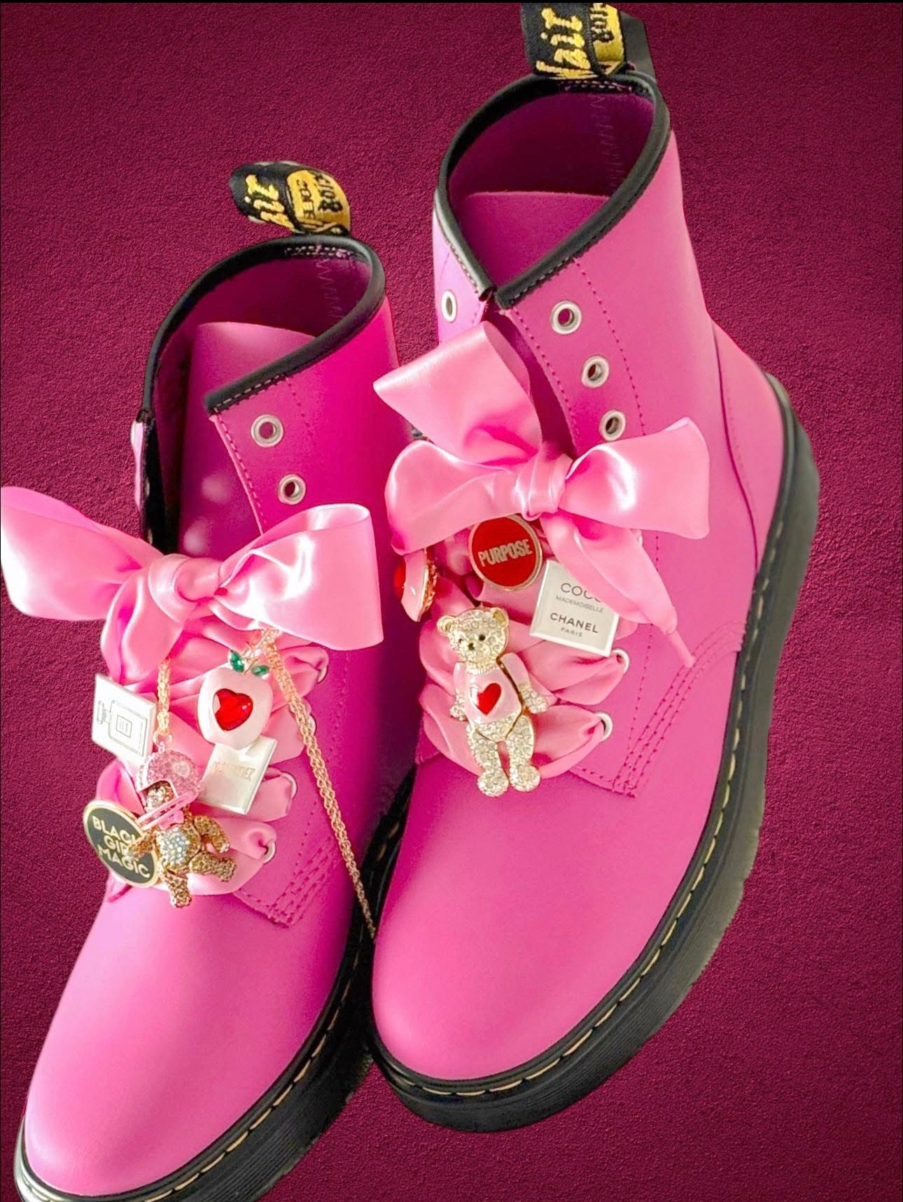 Custom Doc Martens with Charms