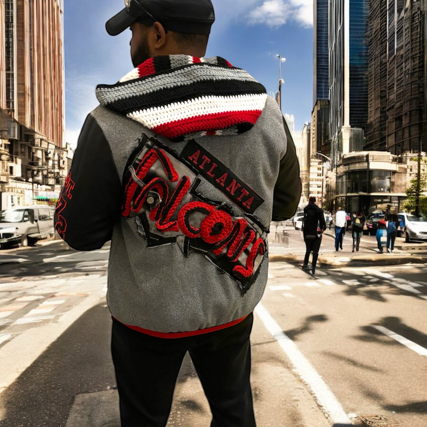 Custom Crochet & More Varsity Jacket