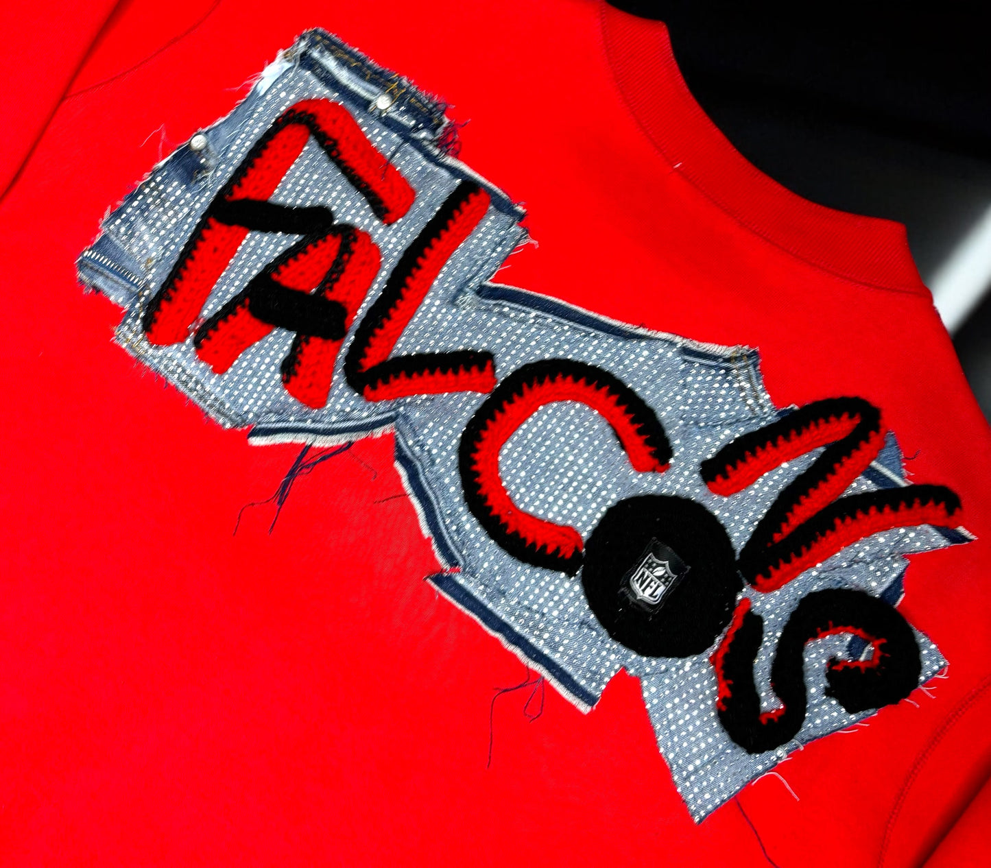 Custom Belt loop and Denim Team Varsity Jacket