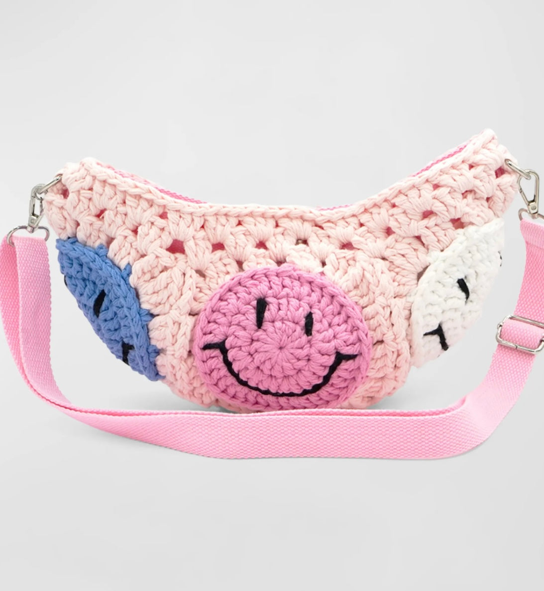 Happy Face Cross Body Purse
