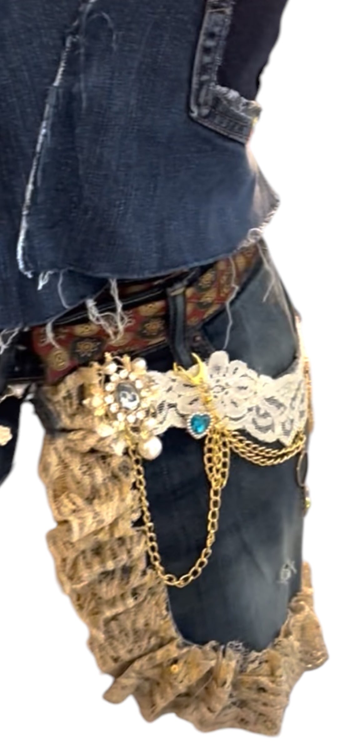 Custom made Eclectic Flare Belt