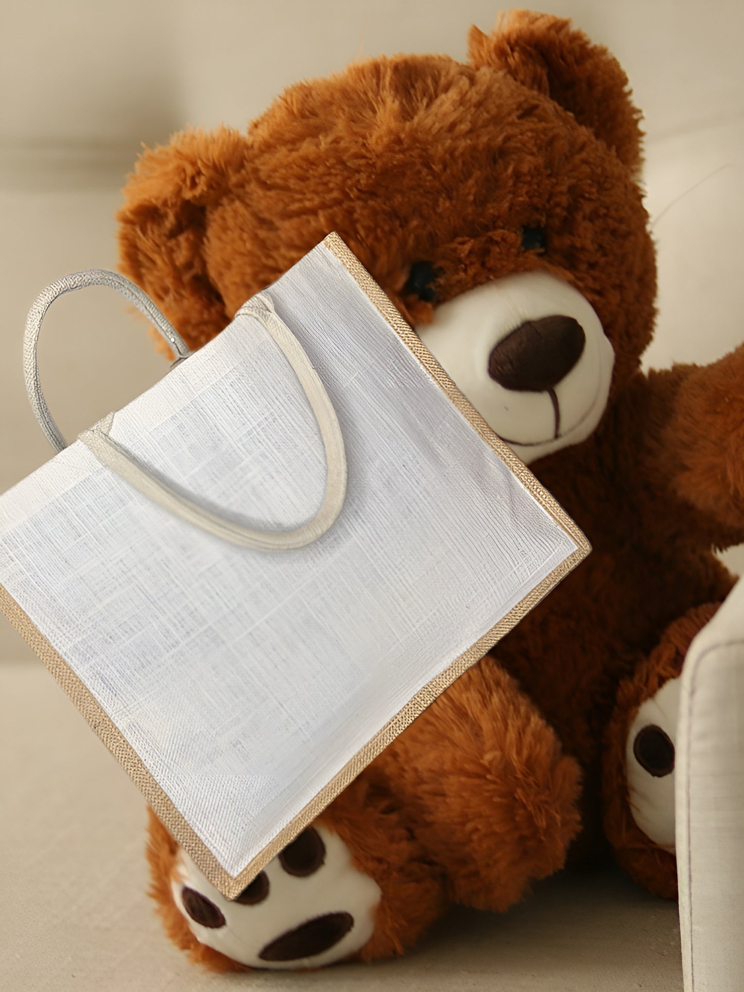 Custom made Bear with me Teddy Bear Bag